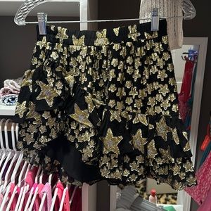 Love shack fancy Seniya Printed Mini Skirt